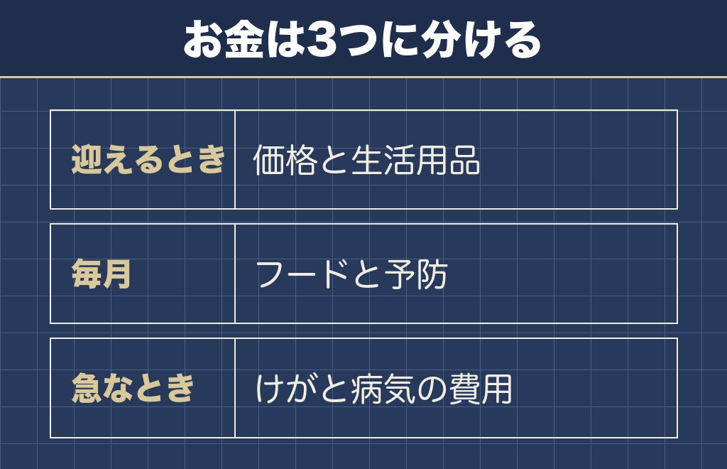 豆柴を飼うのにかかるお金の見方