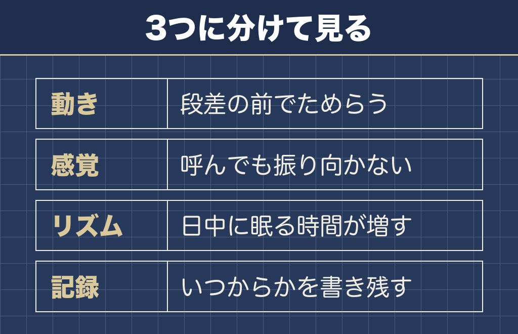 トイプードルの16歳に出てくる老いのサイン