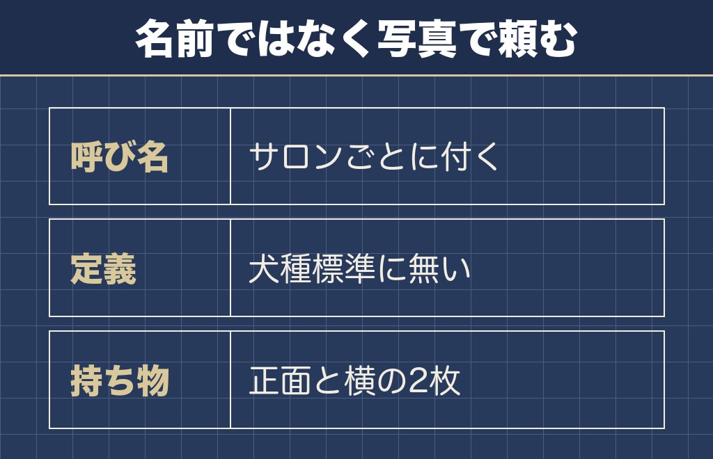 トイプードルの羊カットとアルパカカットの違いは決まっていない