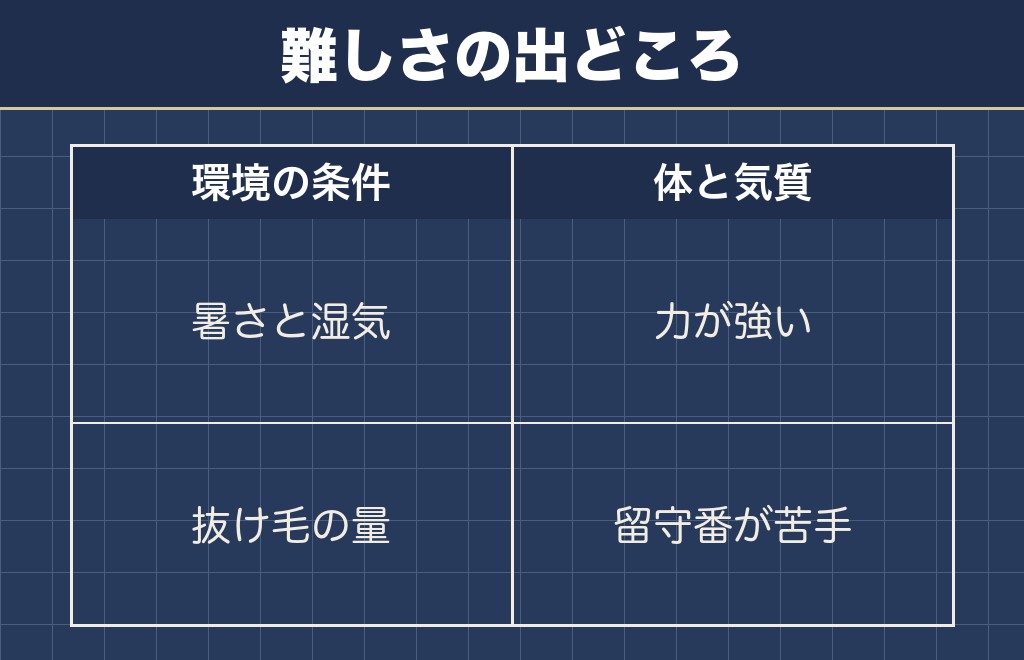 サモエドを飼うのが難しいと言われる理由と備え