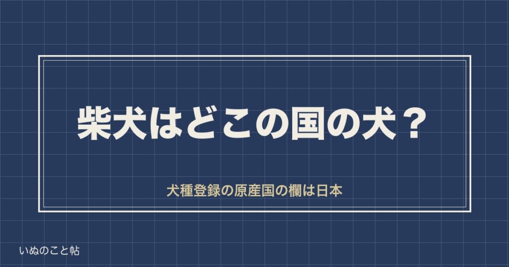 柴犬はどこの国の犬？日本原産のルーツと3つの系統や歴史も
